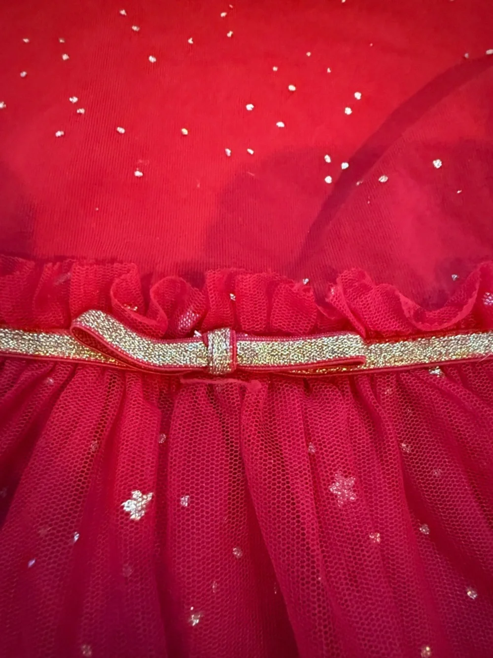 Hanna Andersson Tulle Star Dress Sz 3T